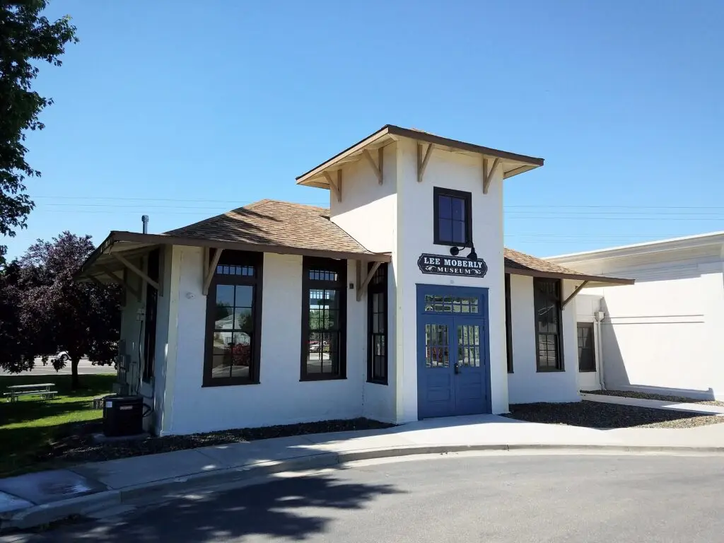 Lee Moberly Museum building in Middleton, Idaho